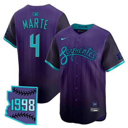 Men's Arizona Diamondbacks 2025 City Connect Vapor Premier Limited Jersey V2 - Stitched