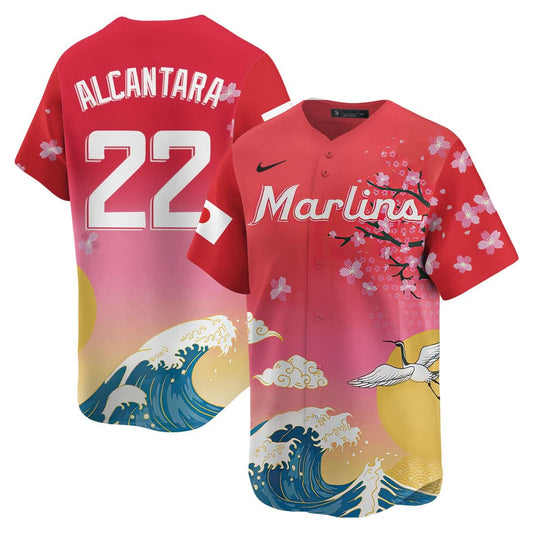Miami Marlins Japanese Heritage Night 2025 Jersey - Printed
