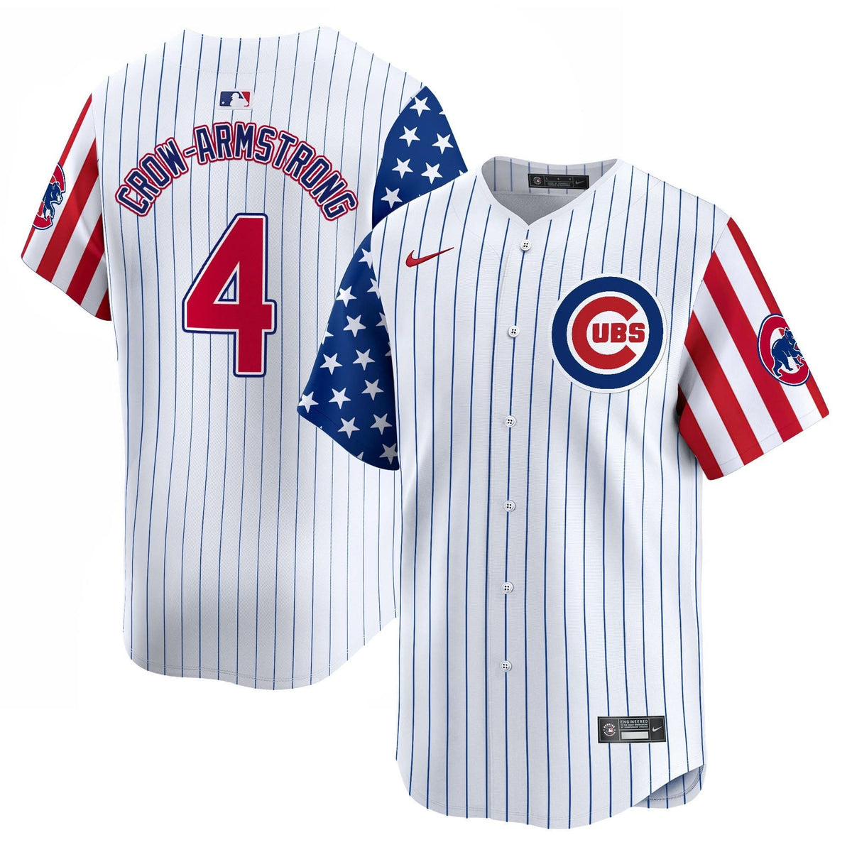 Men's Chicago Cubs 2025 Memorial Day Vapor Premier Limited Jersey - All Stitched
