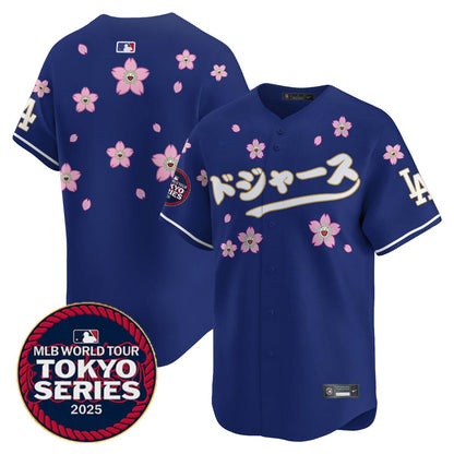 Men's Los Angeles Dodgers Tokyo Series 2025 Vapor Limited Jersey N6 - Stitched