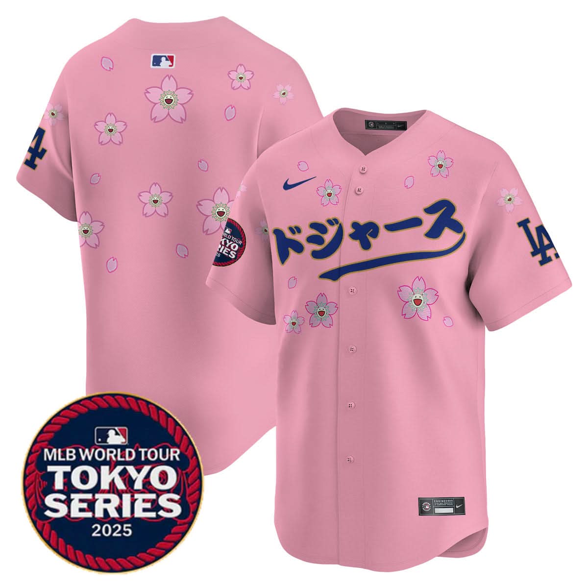 Men's Los Angeles Dodgers Tokyo Series 2025 Vapor Limited Jersey N6 - Stitched