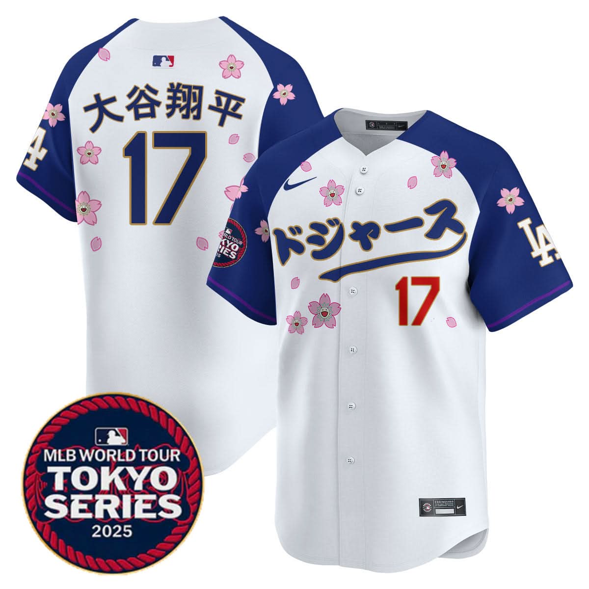 Men's Los Angeles Dodgers Tokyo Series 2025 Vapor Limited Jersey N6 - Stitched