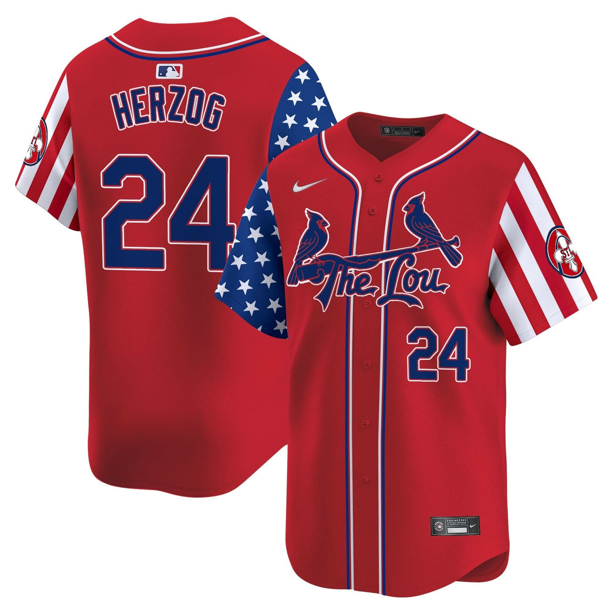 Men's St. Louis Cardinals 2025 Memorial Day Vapor Premier Limited Jersey - All Stitched