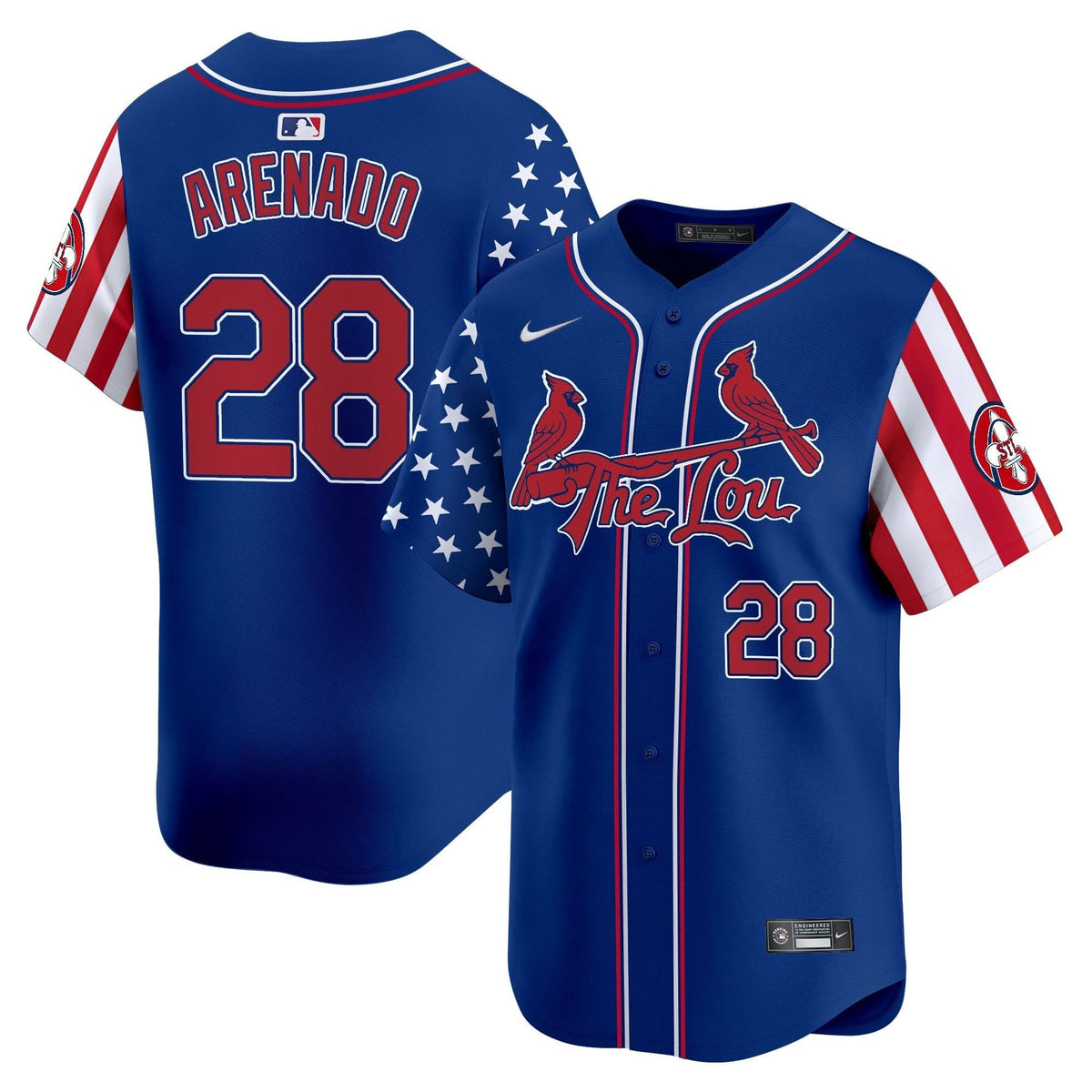 Men's St. Louis Cardinals 2025 Memorial Day Vapor Premier Limited Jersey - All Stitched
