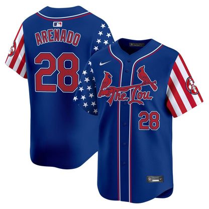 Men's St. Louis Cardinals 2025 Memorial Day Vapor Premier Limited Jersey - All Stitched