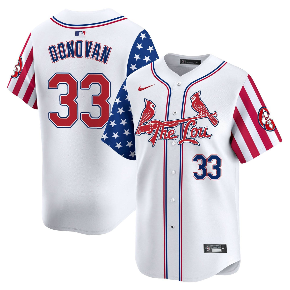 Men's St. Louis Cardinals 2025 Memorial Day Vapor Premier Limited Jersey - All Stitched