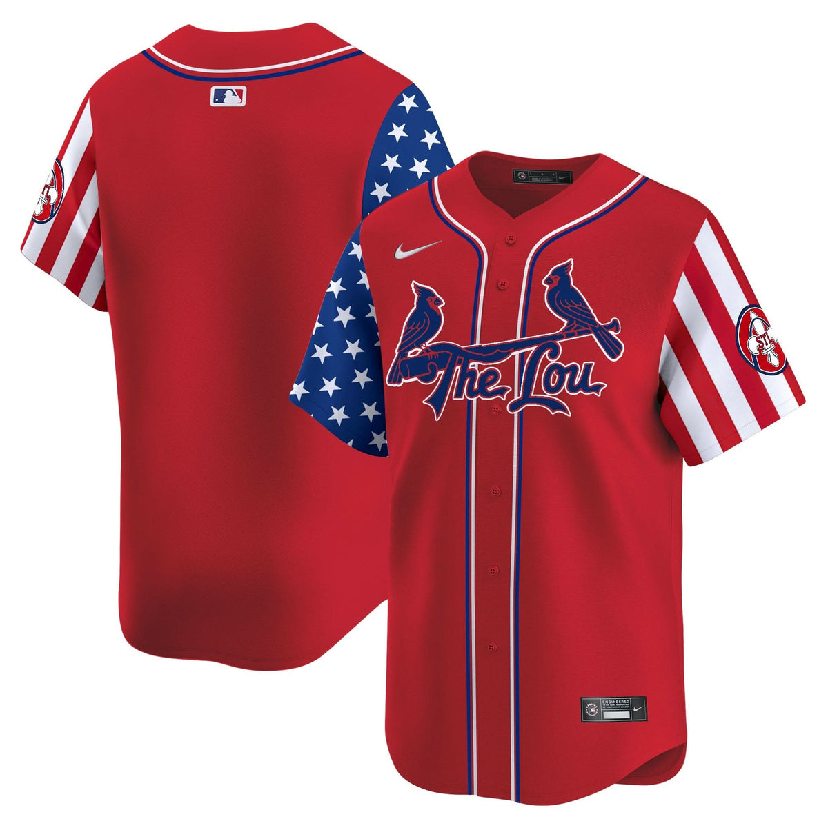 Men's St. Louis Cardinals 2025 Memorial Day Vapor Premier Limited Jersey - All Stitched