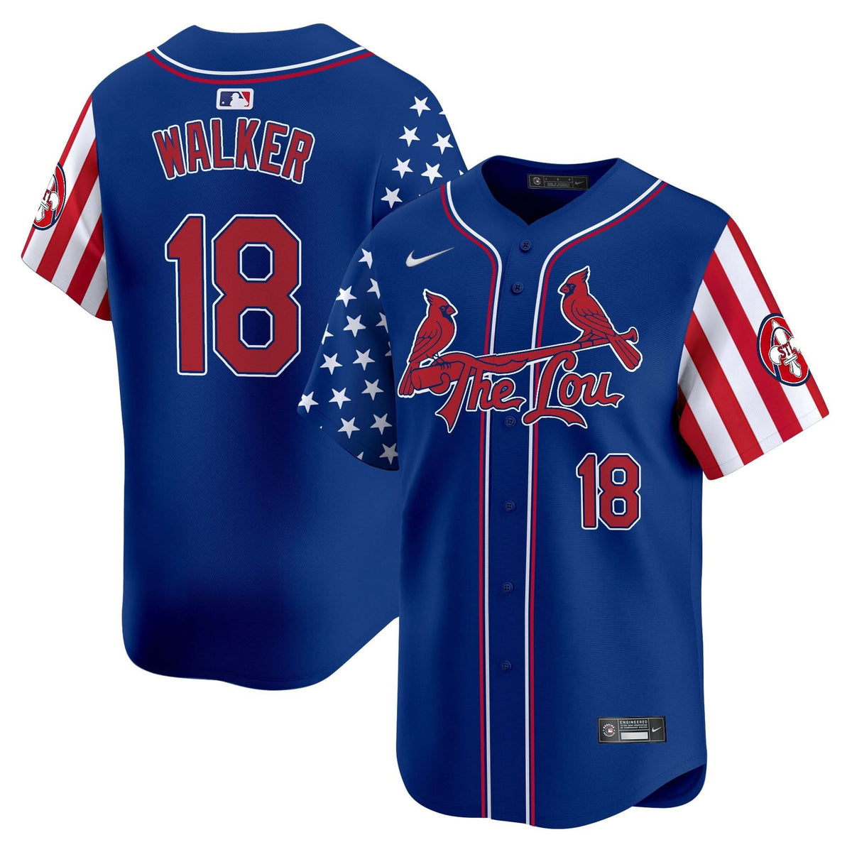 Men's St. Louis Cardinals 2025 Memorial Day Vapor Premier Limited Jersey - All Stitched