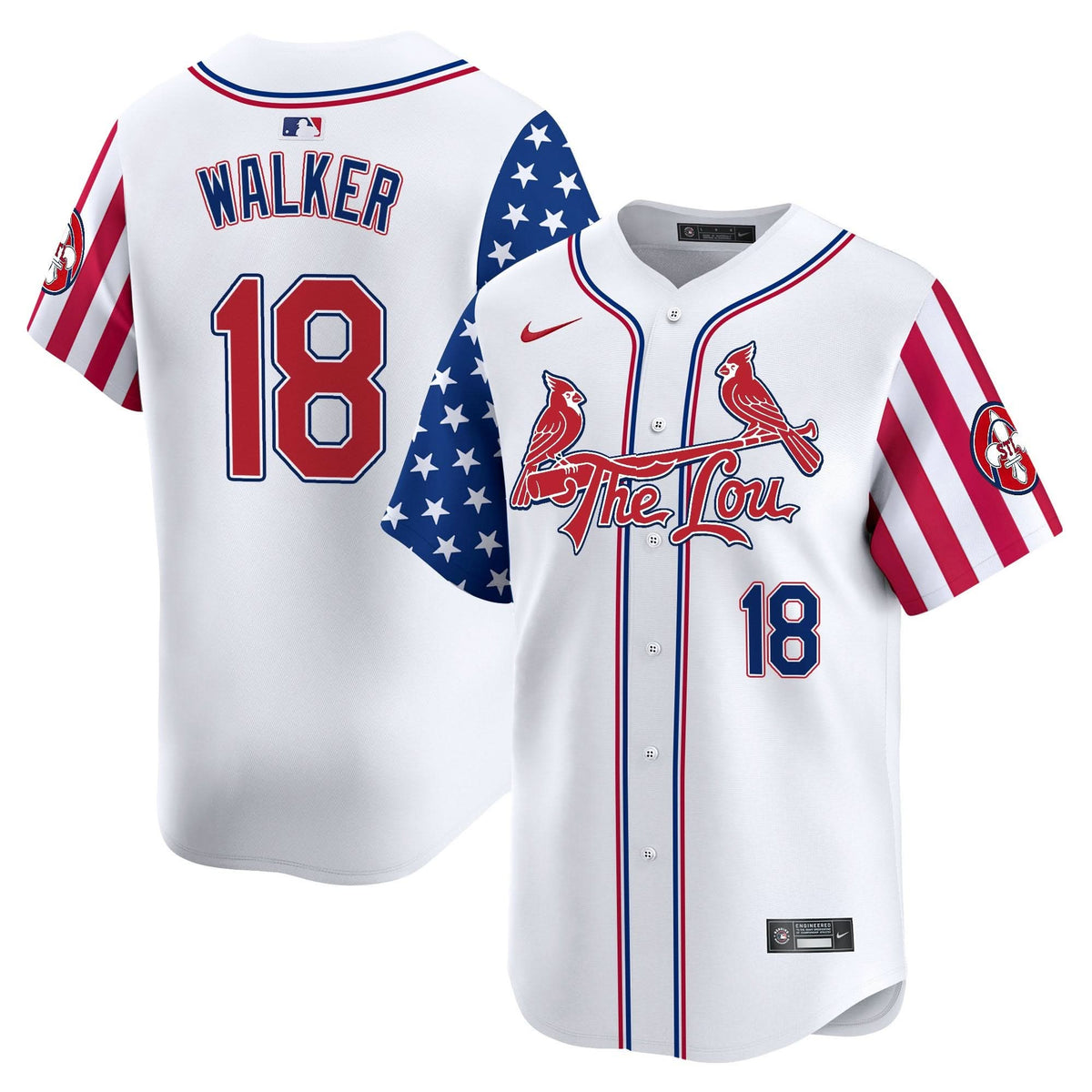 Men's St. Louis Cardinals 2025 Memorial Day Vapor Premier Limited Jersey - All Stitched