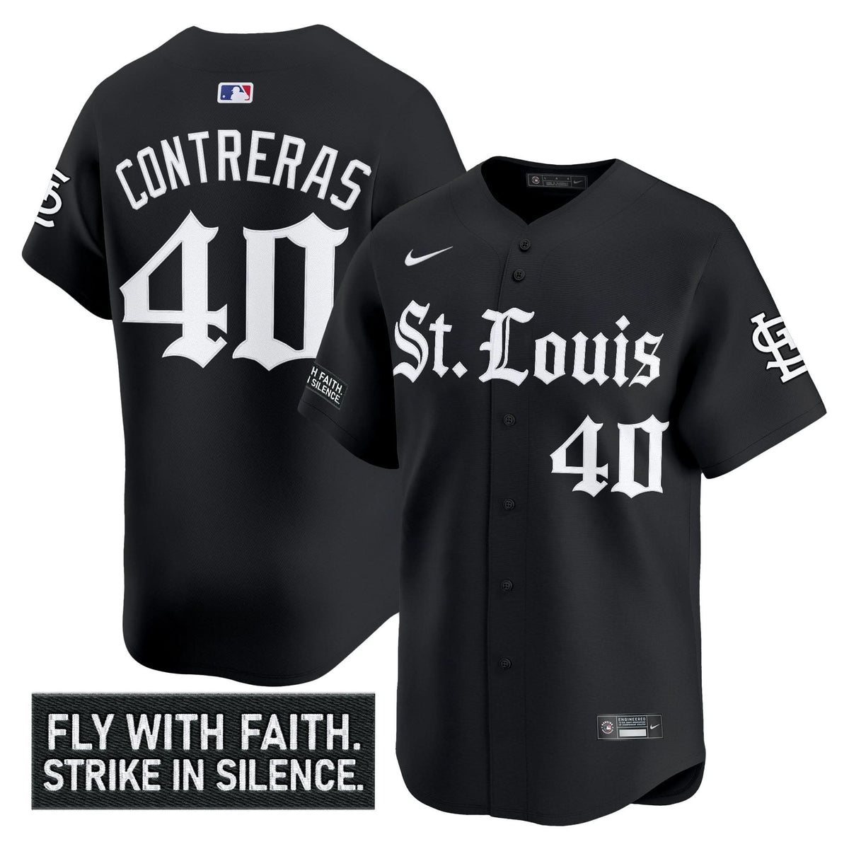 Men's St. Louis Cardinals 'Gothic Legacy Edition' Vapor Premier Limited Jersey - All Stitched