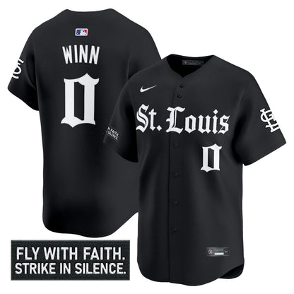 Men's St. Louis Cardinals 'Gothic Legacy Edition' Vapor Premier Limited Jersey - All Stitched