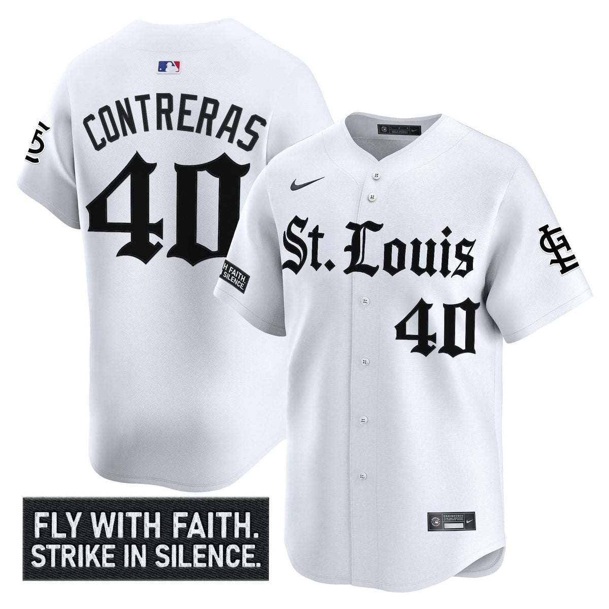 Men's St. Louis Cardinals 'Gothic Legacy Edition' Vapor Premier Limited Jersey - All Stitched