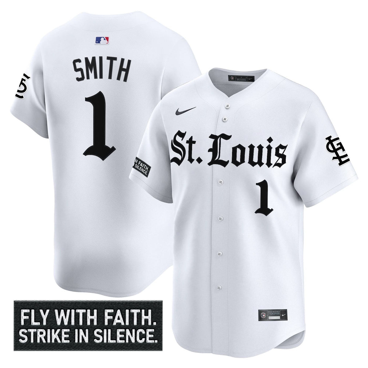 Men's St. Louis Cardinals 'Gothic Legacy Edition' Vapor Premier Limited Jersey - All Stitched