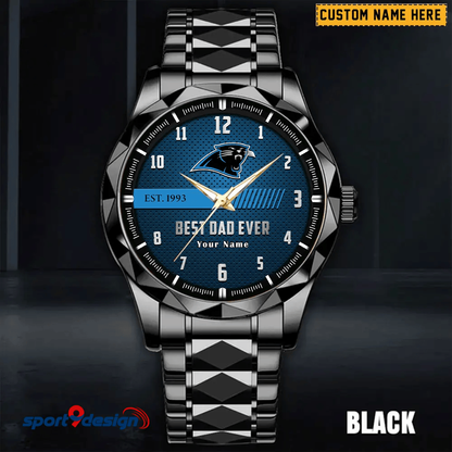 CAR Best Dad Ever Luxury Diamond Watch Father's Day Gift