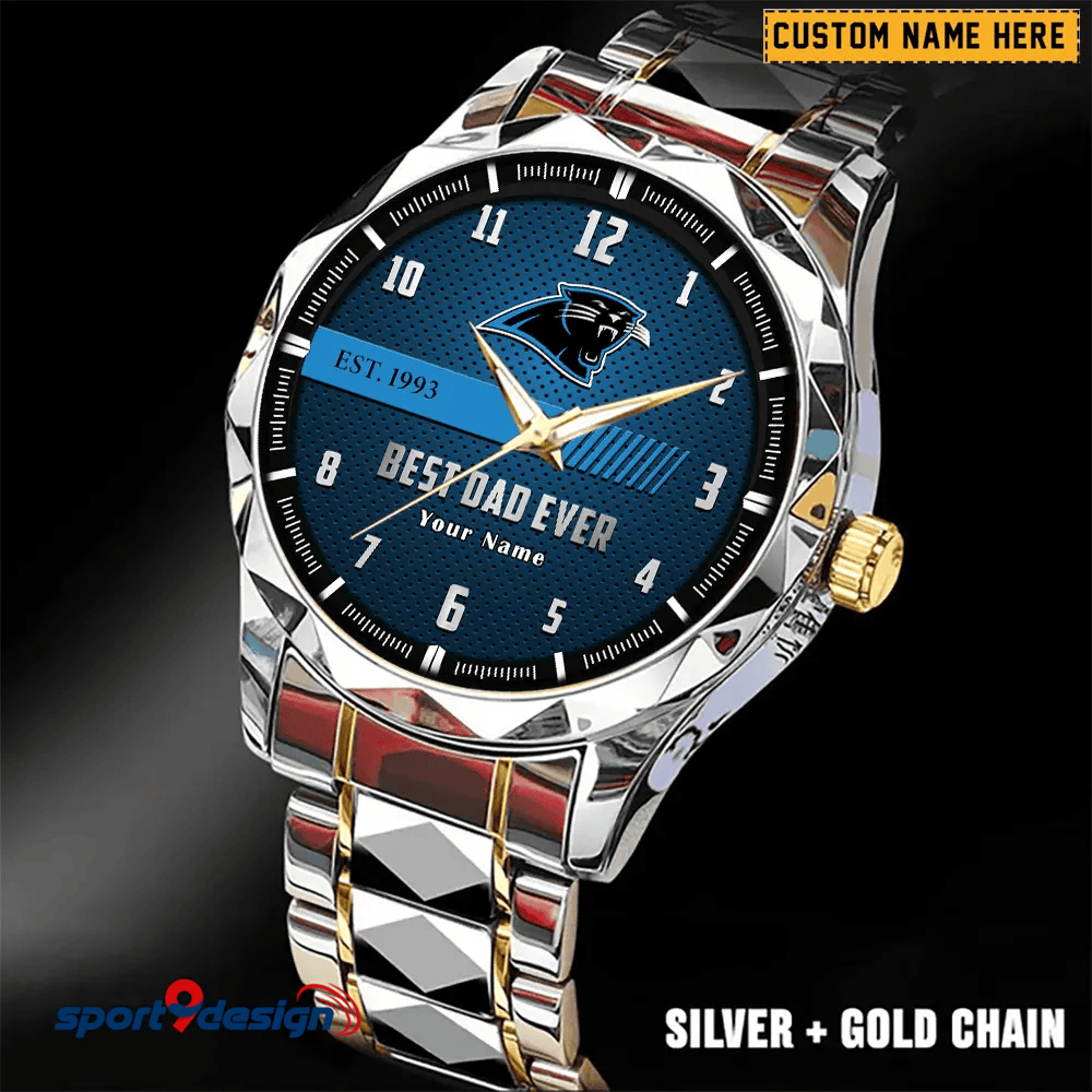 CAR Best Dad Ever Luxury Diamond Watch Father's Day Gift