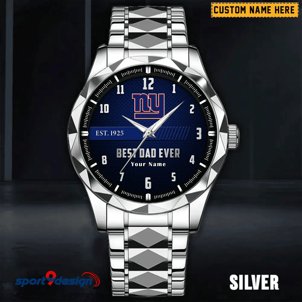 NYG Best Dad Ever Luxury Diamond Watch Father's Day Gift