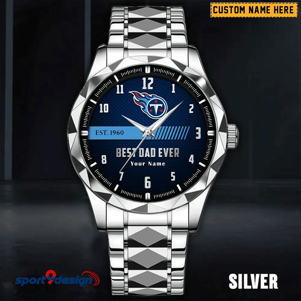 TT Best Dad Ever Luxury Diamond Watch Father's Day Gift