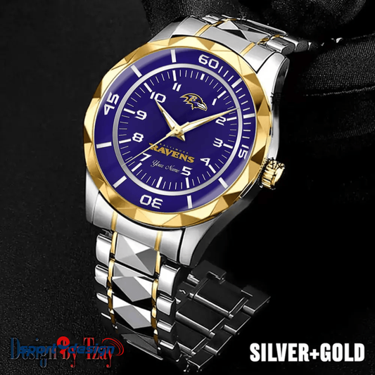 BAL Best Dad Ever Luxury Diamond Watch Father's Day Gift