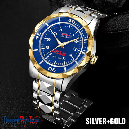 BB Best Dad Ever Luxury Diamond Watch Father's Day Gift