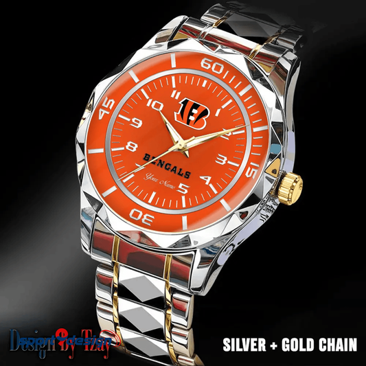 CB Best Dad Ever Luxury Diamond Watch Father's Day Gift