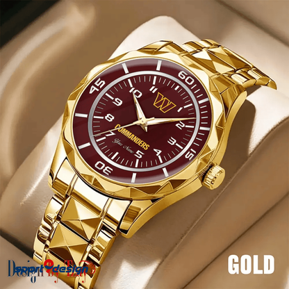 WC Best Dad Ever Luxury Diamond Watch Father's Day Gift