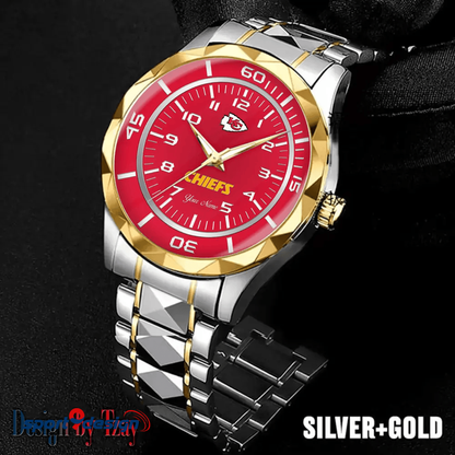 KCC Best Dad Ever Luxury Diamond Watch Father's Day Gift