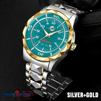MD Best Dad Ever Luxury Diamond Watch Father's Day Gift