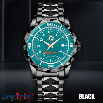 MD Best Dad Ever Luxury Diamond Watch Father's Day Gift