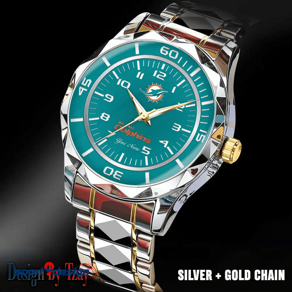 MD Best Dad Ever Luxury Diamond Watch Father's Day Gift