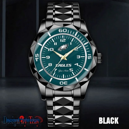 PE Best Dad Ever Luxury Diamond Watch Father's Day Gift