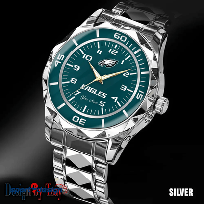 PE Best Dad Ever Luxury Diamond Watch Father's Day Gift