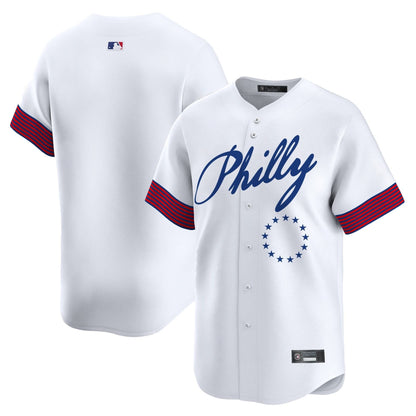 Men's Philadelphia Phillies 2025 Independence Day Vapor Premier Limited Jersey V2 - All Stitched