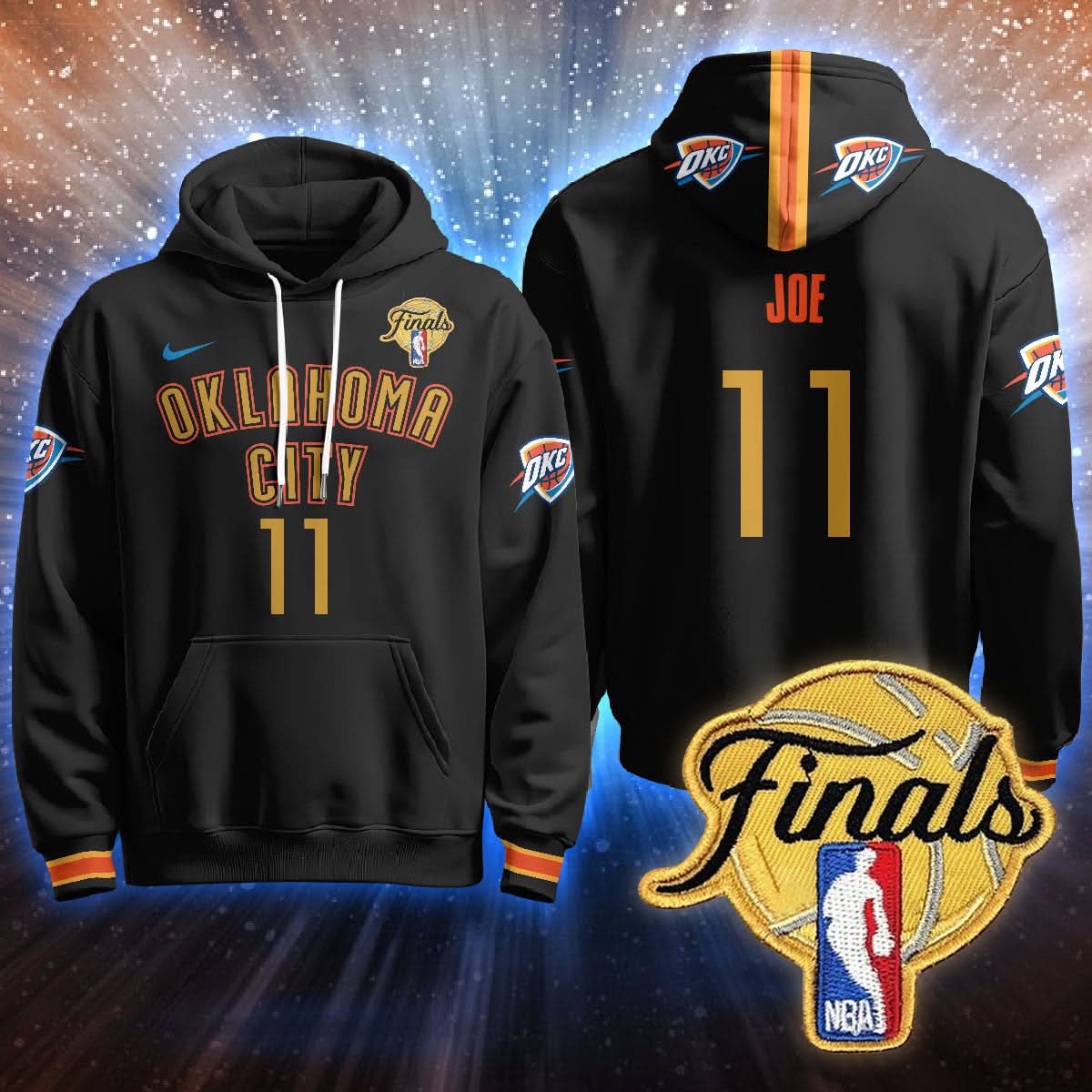 OKC Hoodie - Final Patch - Stitched