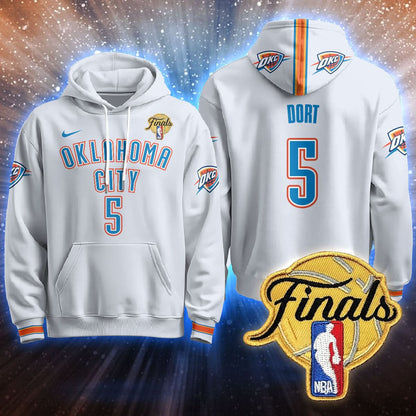 Oklahoma City Thunder Hoodie - Final Patch - All Stitched