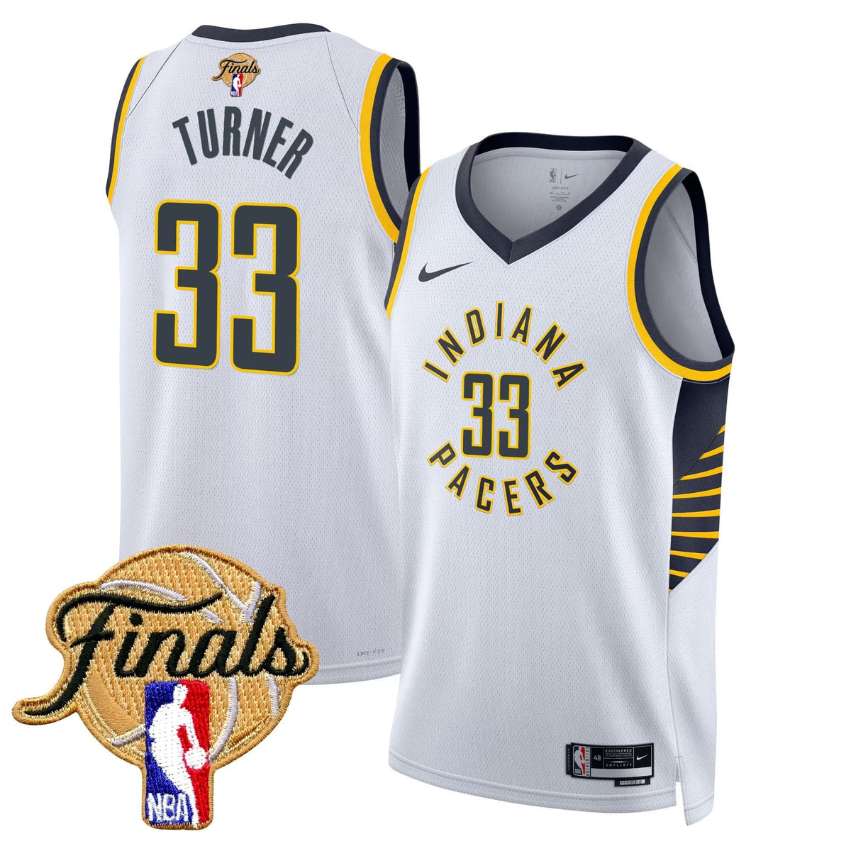 Men's Indiana Pacers 2025 Finals Swingman Jersey - All Stitched
