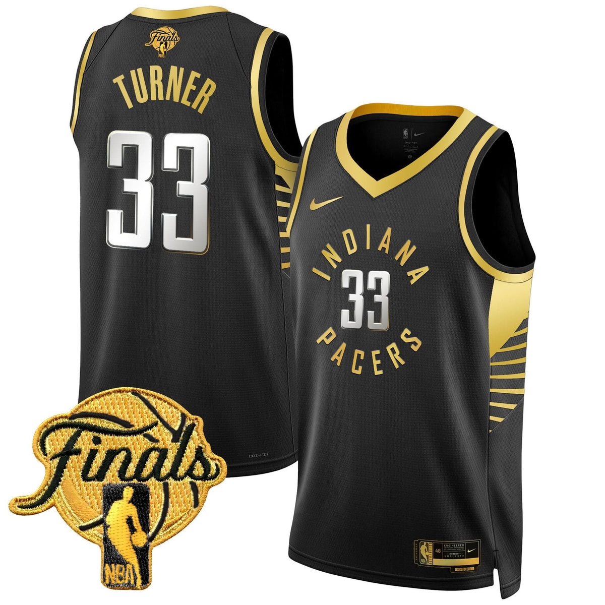 Men's Indiana Pacers 2025 Finals Swingman Jersey - All Stitched