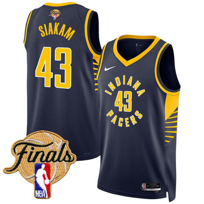 Men's Indiana Pacers 2025 Finals Swingman Jersey - All Stitched