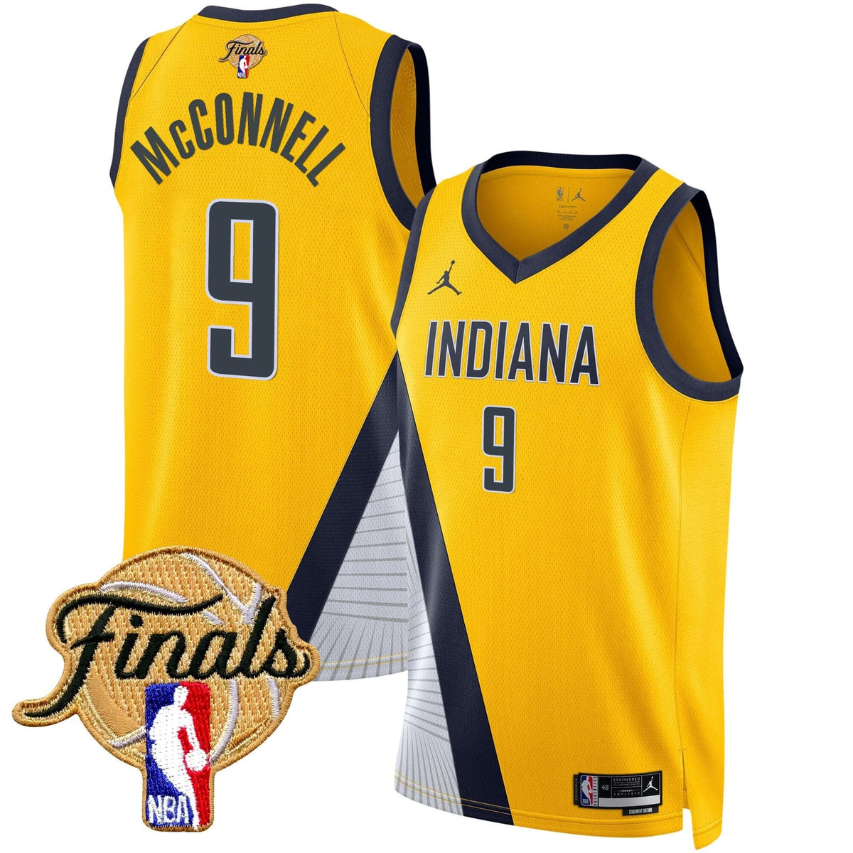 Men's Indiana Pacers 2025 Finals Swingman Jersey - All Stitched