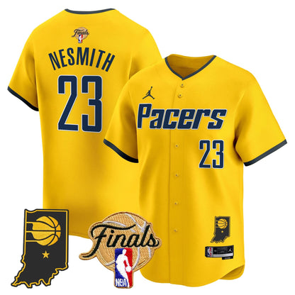 Indiana Pacers 2025 Finals Vapor Baseball Jersey - All Stitched