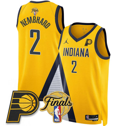 Indiana Pacers Swingman Jersey Final Patch - All Stitched