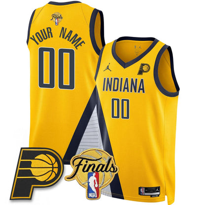 Indiana Pacers Swingman Jersey Final Patch - All Stitched