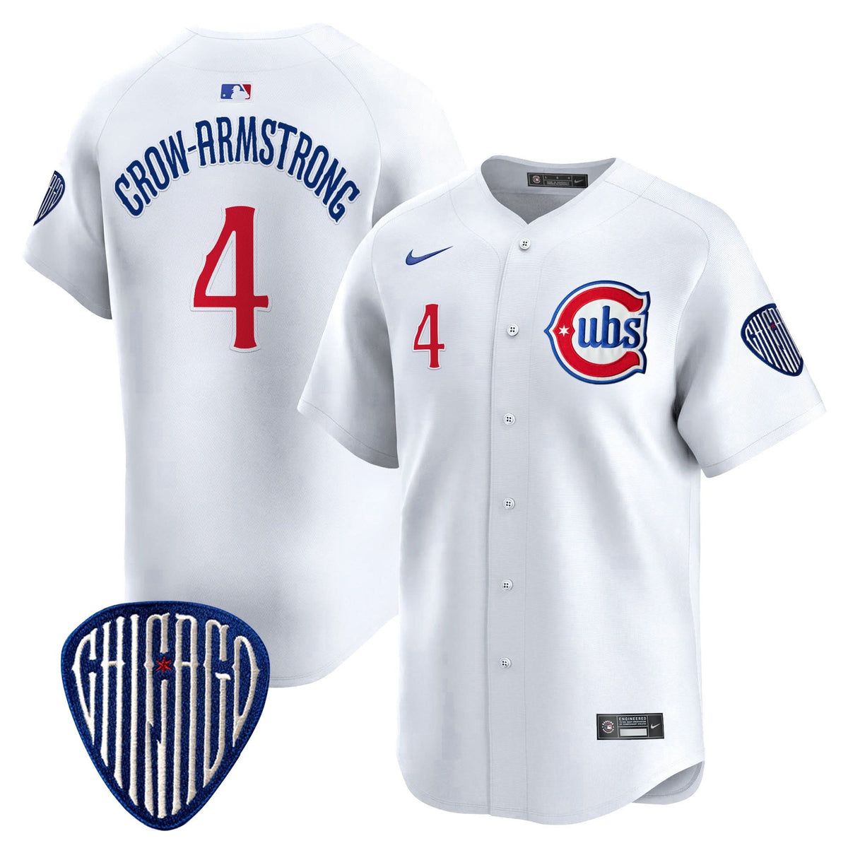Men's Chicago Cubs Blue Alternate Vapor Premier Limited Jersey - All Stitched
