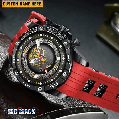 CB Silicon Strap Fashion Wrist Watch Trending 2025