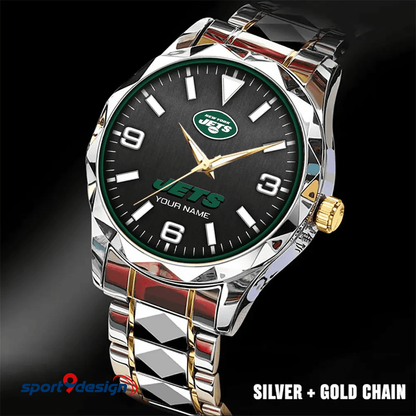 NYJ Business Watch For Automatic Mechanical Stainless Steel Band 2025