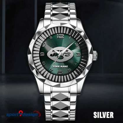 NYJ Business Watch For Automatic Mechanical Stainless Steel Band 2025