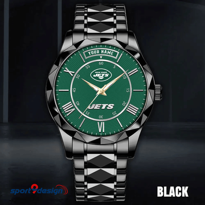 NYJ Business Watch For Automatic Mechanical Stainless Steel Band 2025