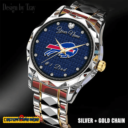 BB #1 Dad Luxury Diamond Watch Father's Day Gift