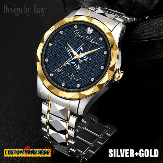 DC #1 Dad Luxury Diamond Watch Father's Day Gift