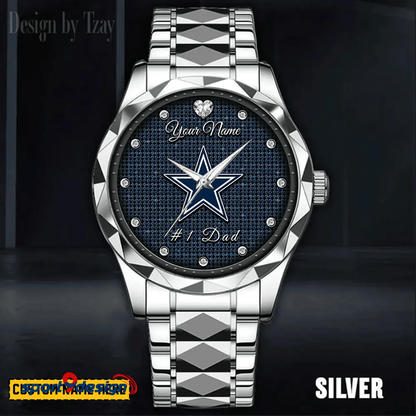 DC #1 Dad Luxury Diamond Watch Father's Day Gift
