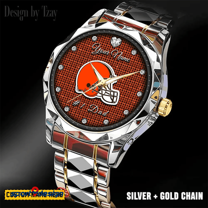 CB #1 Dad Luxury Diamond Watch Father's Day Gift